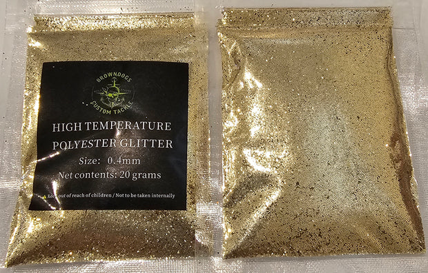 High Temp Glitter: Standard Series 0.4mm