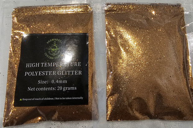 High Temp Glitter: Standard Series 0.4mm