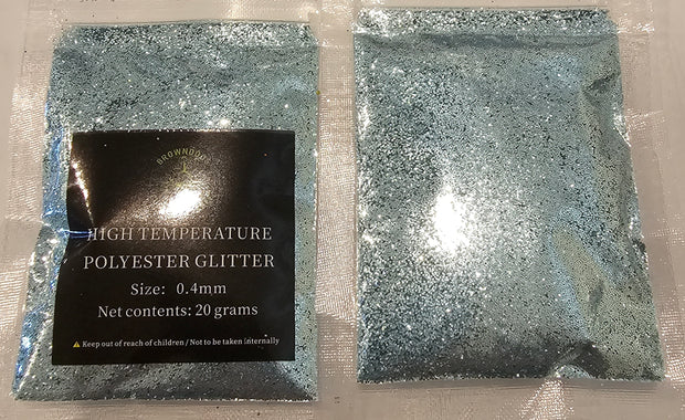 High Temp Glitter: Standard Series 0.4mm