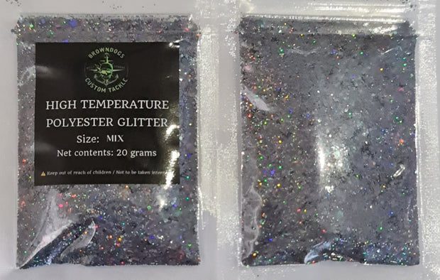 High Temp Glitter: Northern Lights Series - Mix size