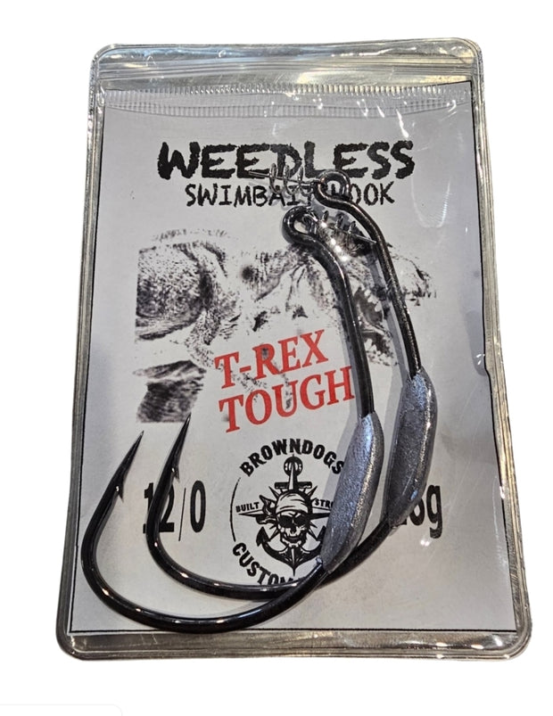 Weedless hooks (weighted)