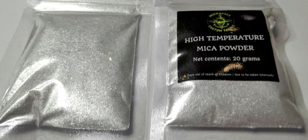 Mica Powder: Sparkling Silver