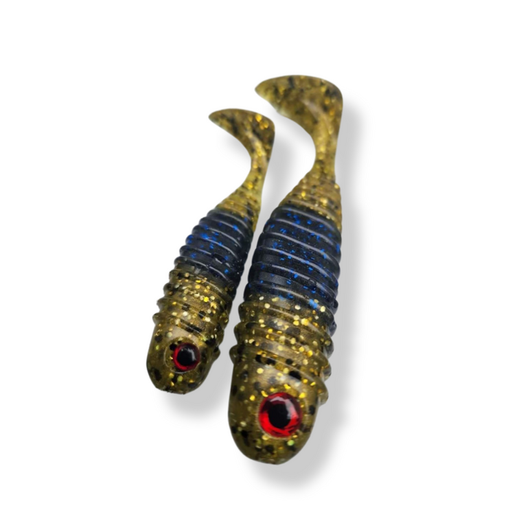 Shad - Ribbed Thumper 5'' and 3.5''